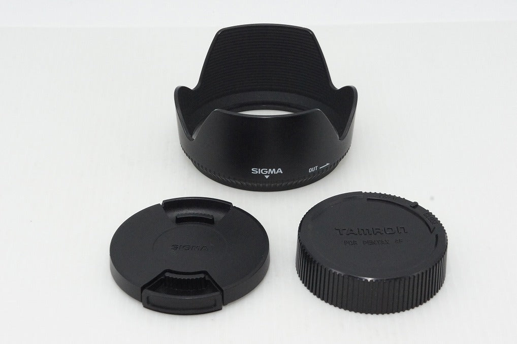 良品 SIGMA シグマ 18-250mm F3.5-6.3 DC MACRO HSM PENTAX ペンタックス Kマウント ズームレンズ フード付 260428aq
