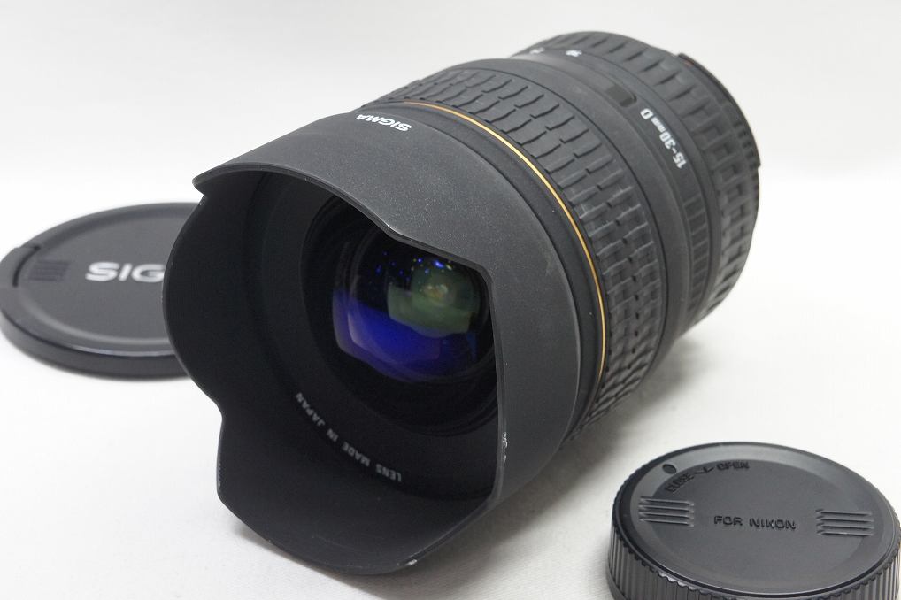 良品 SIGMA シグマ AF 15-30mm F3.5-4.5 D EX DG ASPH IF Nikon