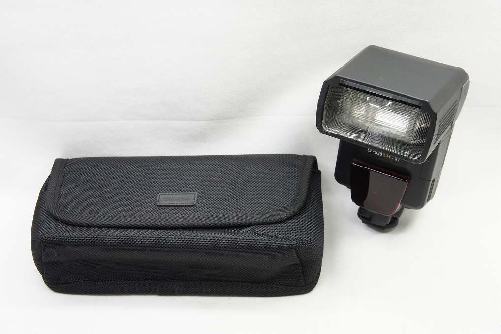 良品 SIGMA シグマ ELECTTRONIC FLASH EF-530 DG ST PA-PTTL PENTAX フラッシュ ケース付 250512g