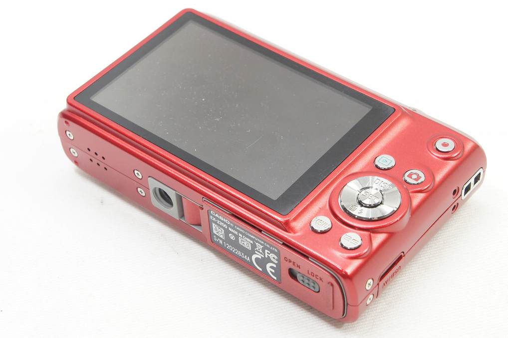 CASIO カシオ EXILIM EX-Z200 コンパクトデジタルカメラ レッド 250719z