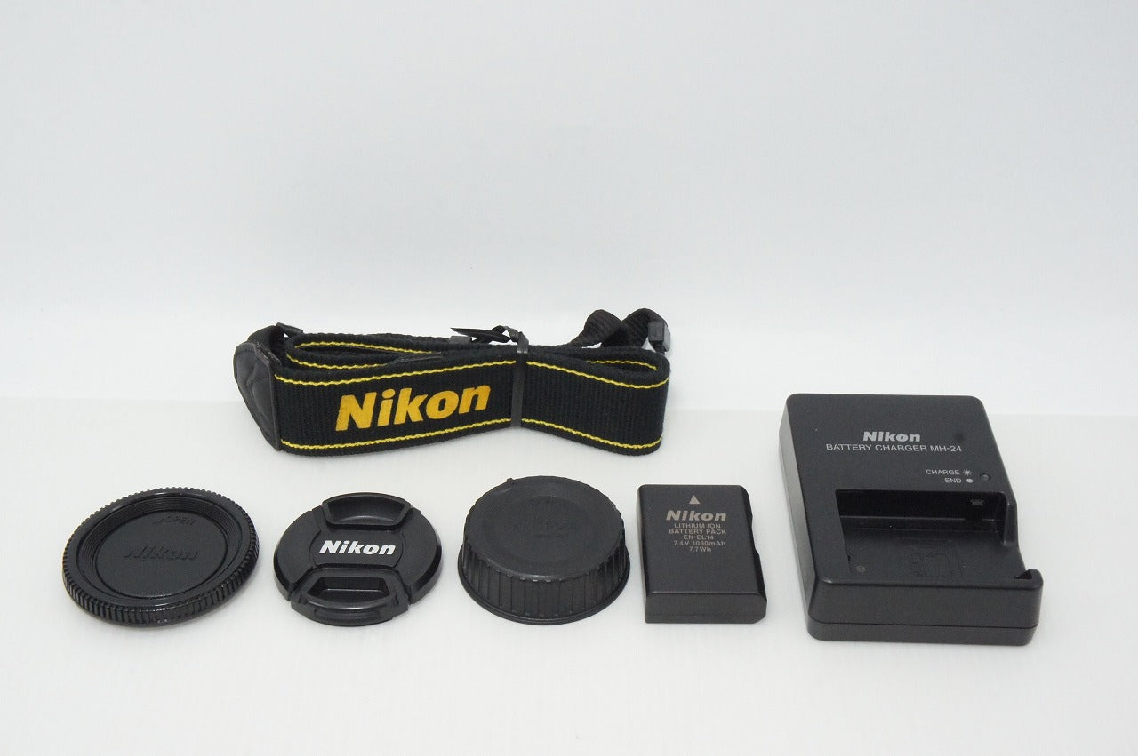 Excellent condition Nikon D3100 Body + AF-S DX 18-55mm VR Lens Kit Digital SLR Camera 260511b