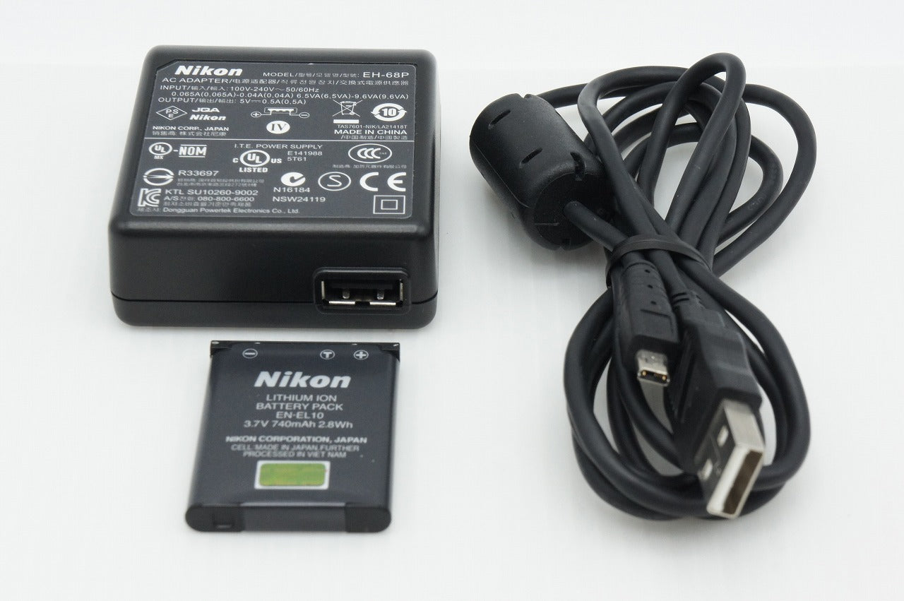 美品 Nikon ニコン COOLPIX S5100 コンパクトデジタルカメラ スマートブラック 260309e