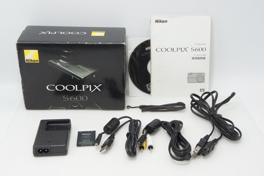 良品 Nikon ニコン COOLPIX S600 コンパクトデジタルカメラ アーバンブラック 元箱付 260427m