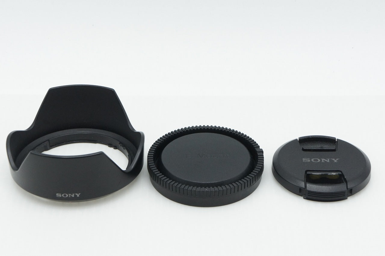 SONY ソニー E 18-55mm F3.5-5.6 OSS SEL1855 Eマウント APS-C ズームレンズ フード付 260306g