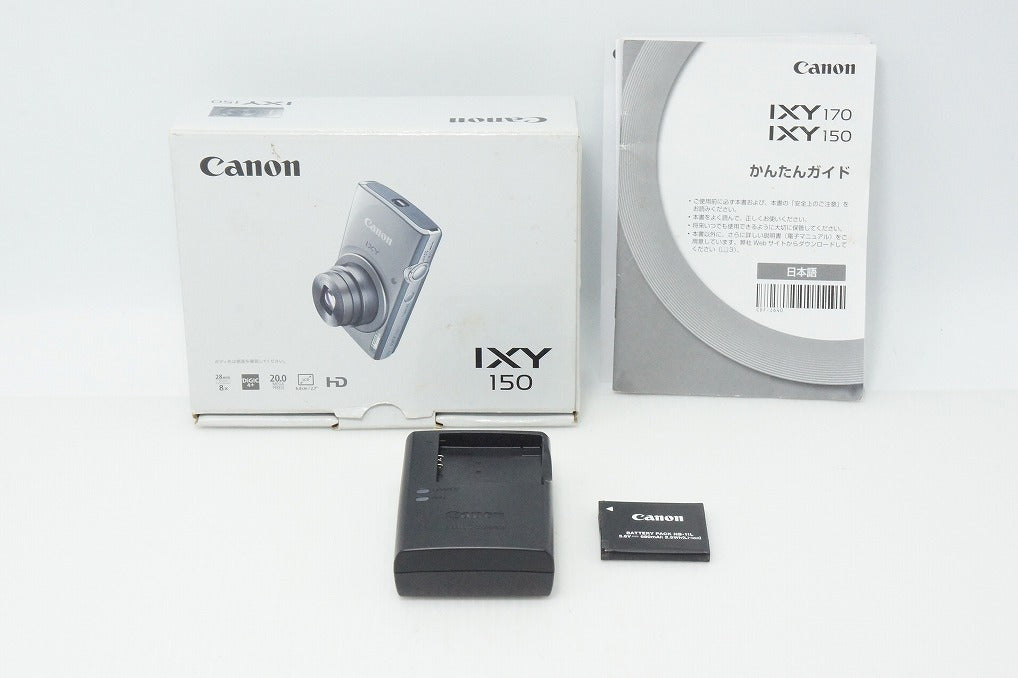 良品 Canon キヤノン IXY 150 コンパクトデジタルカメラ レッド 元箱付 260512e