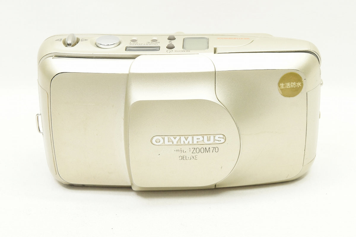 OLYMPUS オリンパス μ mju: ZOOM 70 DELUXE 35mmコンパクトフィルム 