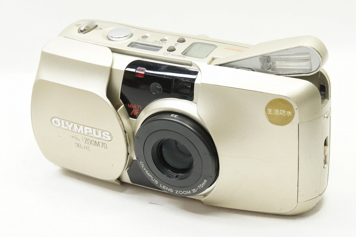 OLYMPUS オリンパス μ mju: ZOOM 70 DELUXE 35mmコンパクトフィルムカメラ 231004s