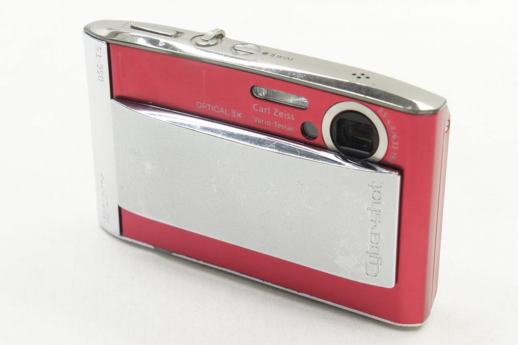 SONY Cyber Shot デジカメ DSC-T5 レッド SONY ソニー Cyber-shot DSC-T5 コンパクトデジタルカメラ