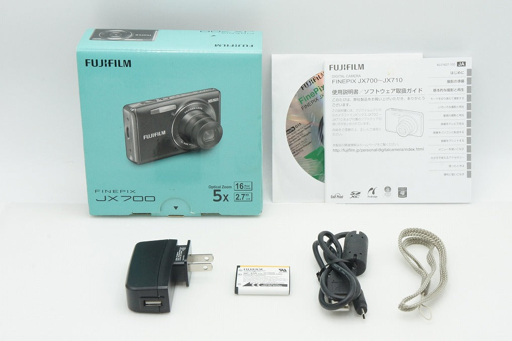 美品 FUJIFILM フジフィルム FinePix JX700 コンパクトデジタルカメラ ピンクゴールド 元箱付 260126j