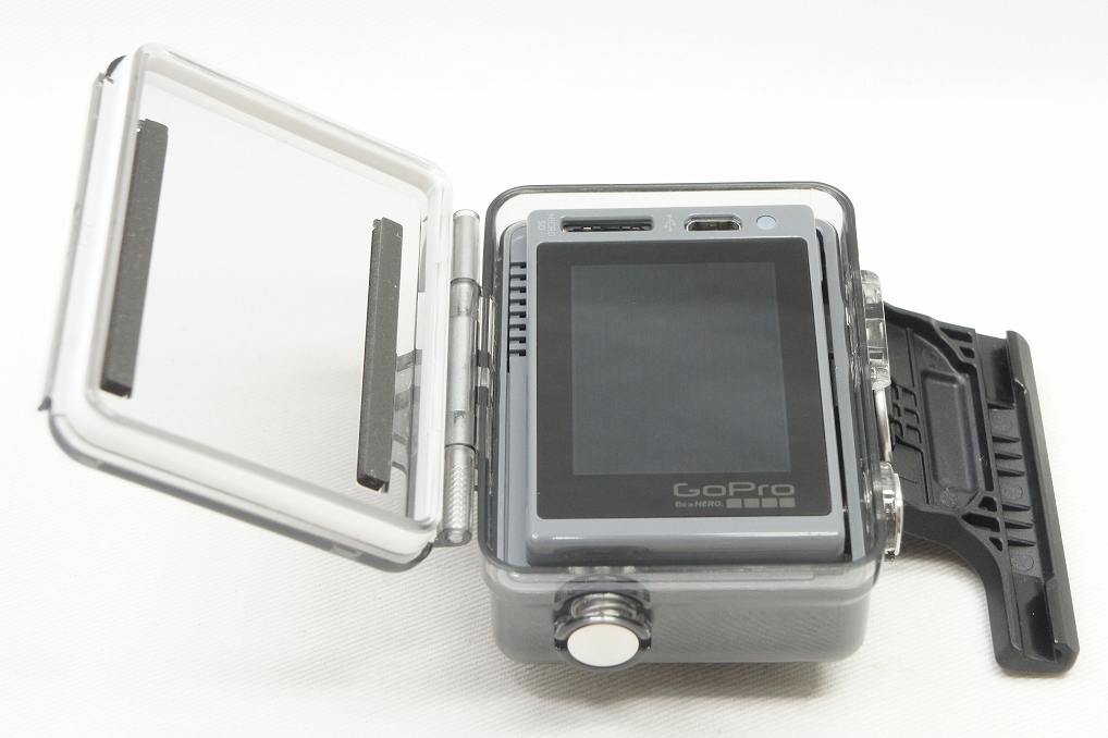 GoPro HERO+ HWHL1 ウェアラブルカメラ 社外品伸縮グリップ付 250730h