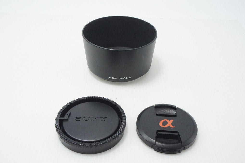 良品 SONY ソニー AF 75-300mm F4.5-5.6 SAL75300 MINOLTA ミノルタ αマウント フルサイズ ズームレンズ フード付 260812k