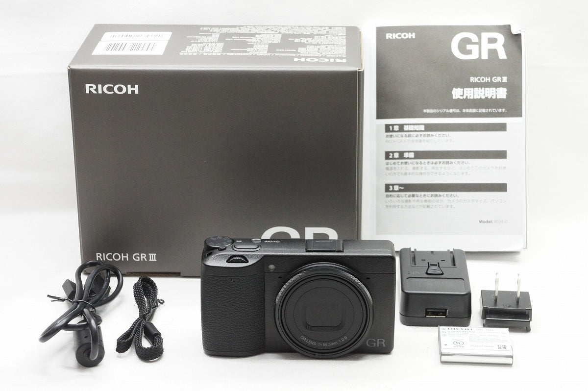 新品級 RICOH リコー GR III 24.2MP APS-C コンパクトデジタルカメラ ...