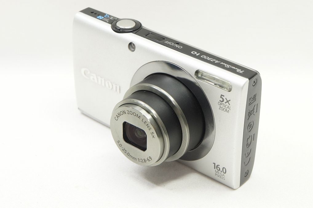 Canon キヤノン PowerShot A2300 コンパクトデジタルカメラ シルバー 250803a