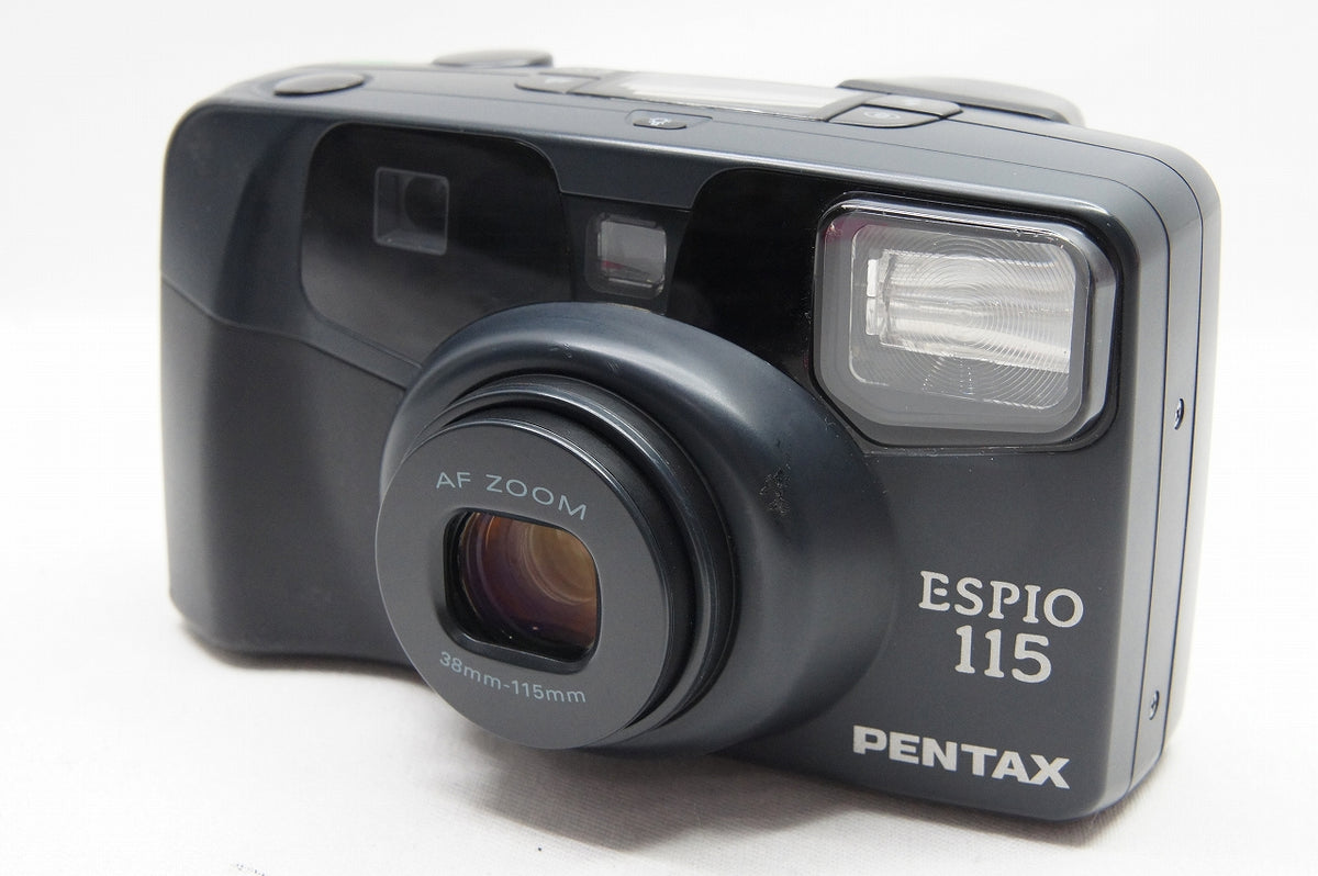 良品 PENTAX ペンタックス ESPIO 115 ブラック 35mmコンパクト