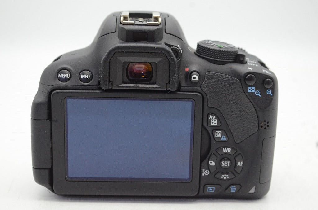 良品 Canon キヤノン EOS Kiss X7i + EF-S 18-55mm F3.5-5.6 IS STM デジタル一眼レフカメラ 250905v
