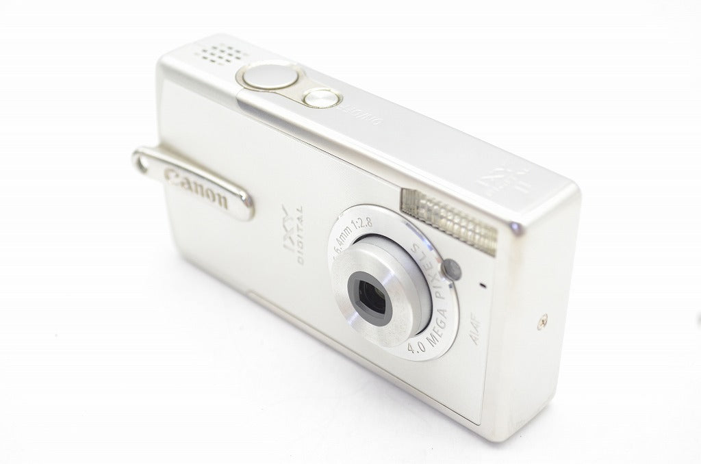 良品 Canon キヤノン IXY DIGITAL L コンパクトデジタルカメラ シルバー ケース付 250905ab