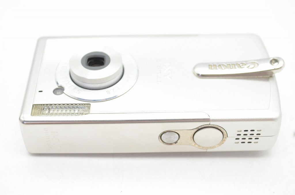 良品 Canon キヤノン IXY DIGITAL L コンパクトデジタルカメラ シルバー ケース付 250905ab