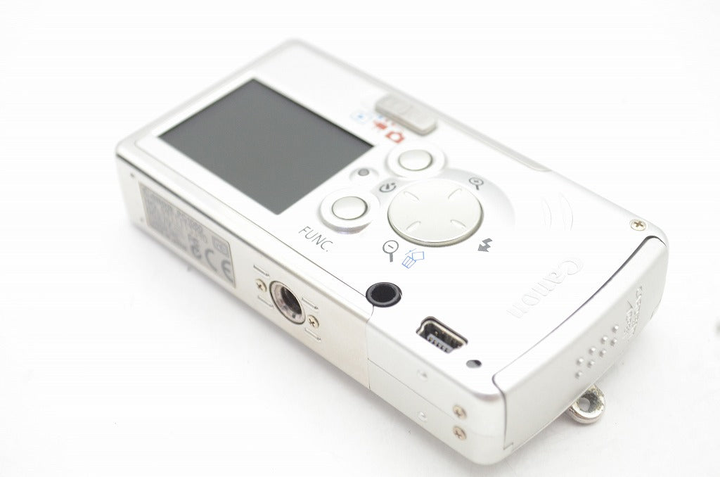 良品 Canon キヤノン IXY DIGITAL L コンパクトデジタルカメラ シルバー ケース付 250905ab