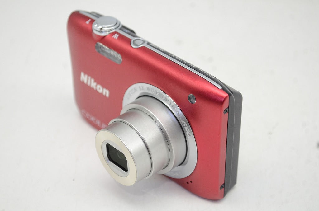 美品 Nikon ニコン COOLPIX S2900 コンパクトデジタルカメラ レッド 250904d