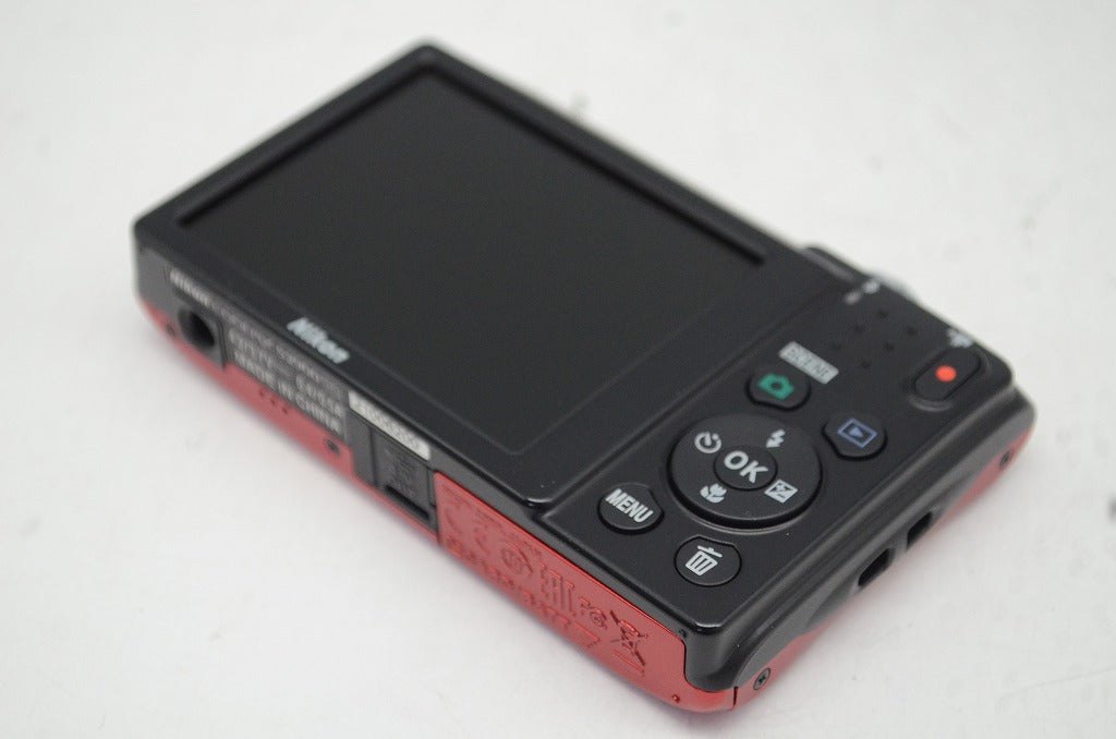 美品 Nikon ニコン COOLPIX S2900 コンパクトデジタルカメラ レッド 250904d