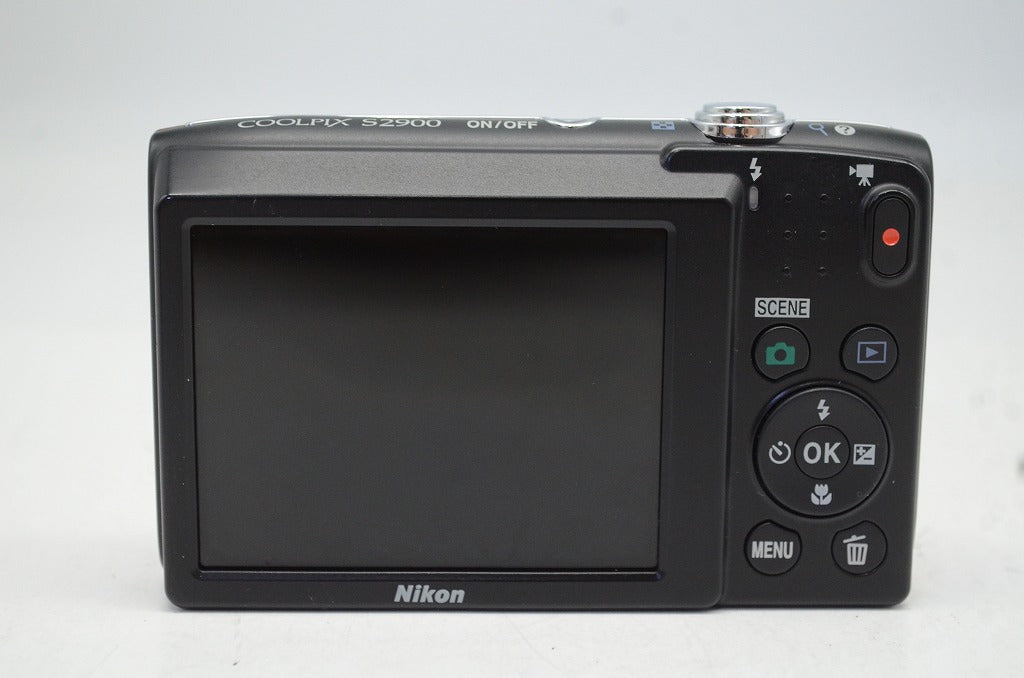 美品 Nikon ニコン COOLPIX S2900 コンパクトデジタルカメラ レッド 250904d