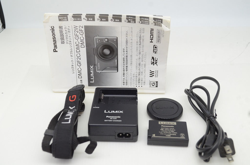 Panasonic パナソニック LUMIX DMC-GF2 ボディ ミラーレス一眼カメラ レッド 251028c