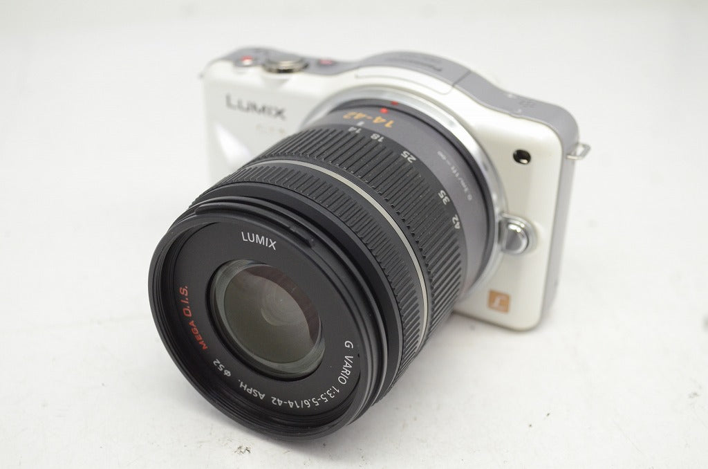 良品 Panasonic DMC-GF3 + 14-42mm F3.5-5.6 H-FS014042 レンズキット ミラーレス 元箱付 250910b