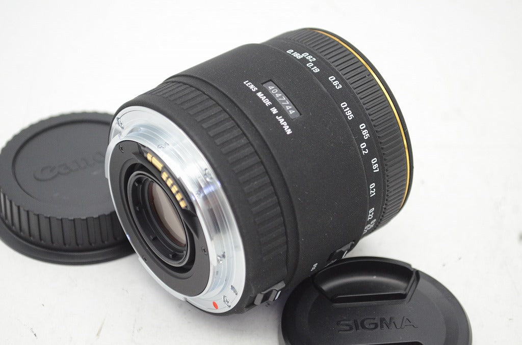 良品 SIGMA シグマ 50mm F2.8 EX DG MACRO Canon キヤノン EFマウント 単焦点レンズ 250911m