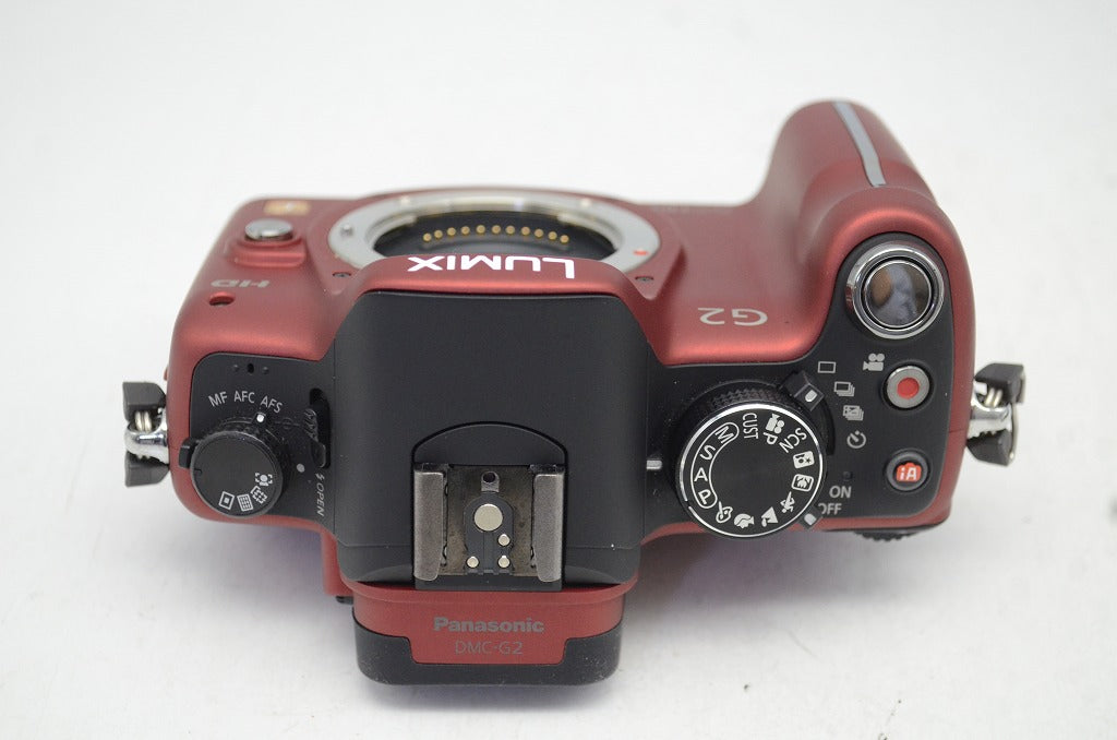 Panasonic パナソニック LUMIX DMC-G2 ボディ ミラーレス一眼カメラ レッド 250910k