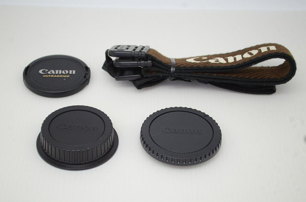 美品 Canon キヤノン EOS 55 + EF 28-90mm F4-5.6 II USM シルバー フィルム一眼レフカメラ 251110v