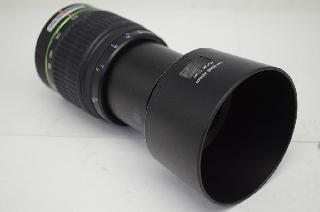 訳あり品 ペンタックス smc PENTAX DA 50-200mm F4-5.6 ED APS-C ズームレンズ フード付 250915n