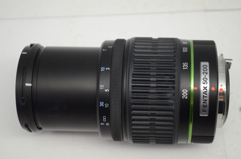 訳あり品 ペンタックス smc PENTAX DA 50-200mm F4-5.6 ED APS-C ズームレンズ フード付 250915n