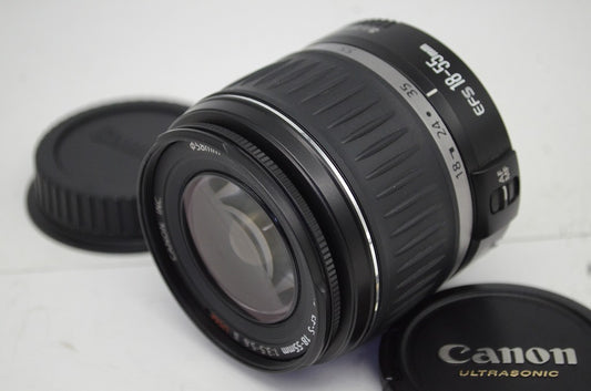 Canon キヤノン EF-S 18-55mm F3.5-5.6 II USM APS-C ズームレンズ 250915t