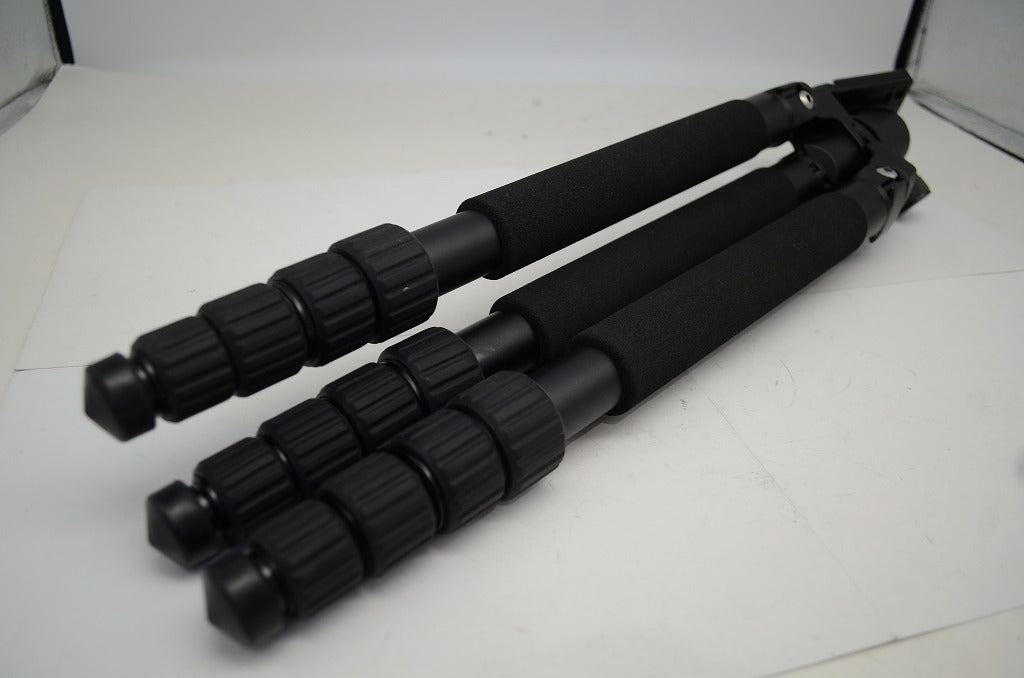 美品 SLIK スリック FLAT 255 三脚 + SBH-300DQ 雲台 ケース付 250915d