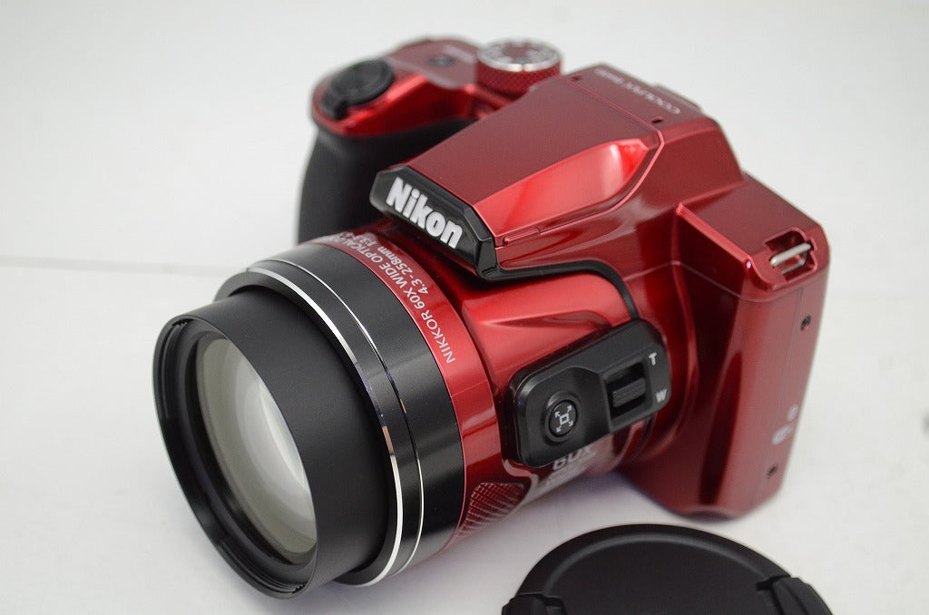 美品 Nikon ニコン COOLPIX B600 デジタルカメラ レッド 250917l