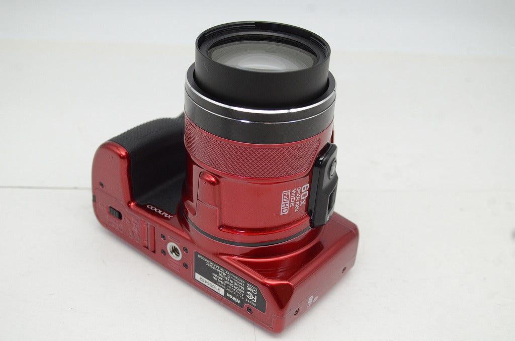 美品 Nikon ニコン COOLPIX B600 デジタルカメラ レッド 250917l
