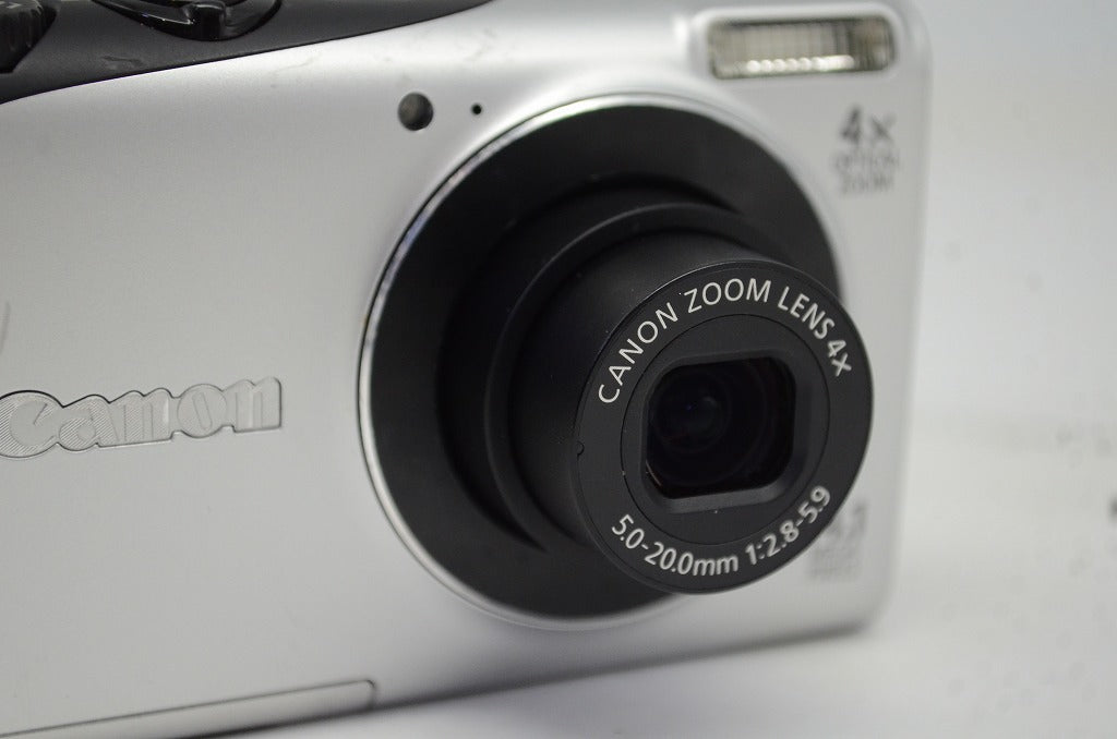 Canon キヤノン PowerShot A2200 コンパクトデジタルカメラ シルバー 250916i