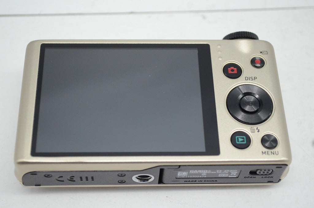 CASIO カシオ HIGH SPEED EXILIM EX-ZR300 コンパクトデジタルカメラ ゴールド 元箱付 250924s