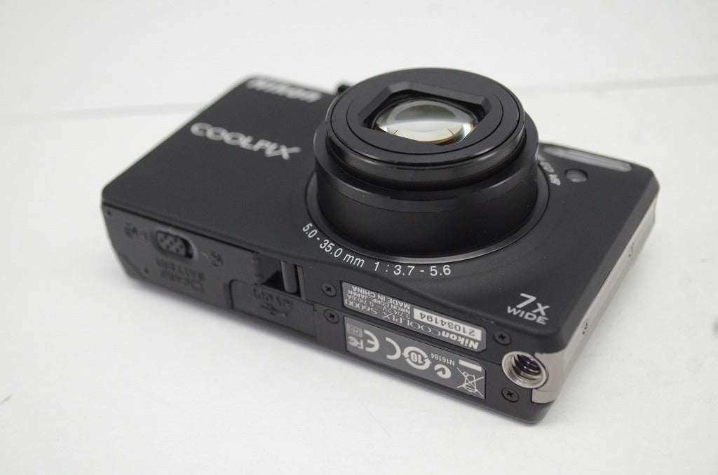 Nikon ニコン COOLPIX S6000 コンパクトデジタルカメラ ブラック 250924ak