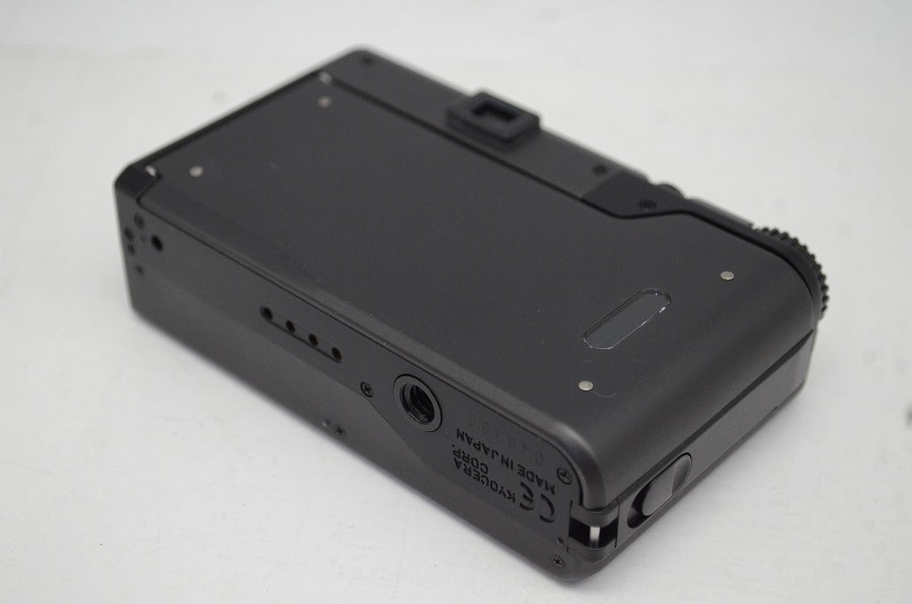 美品 CONTAX コンタックス T3 BLACK Double Teeth ダブルティース コンパクトフィルムカメラ ケース付 250926a