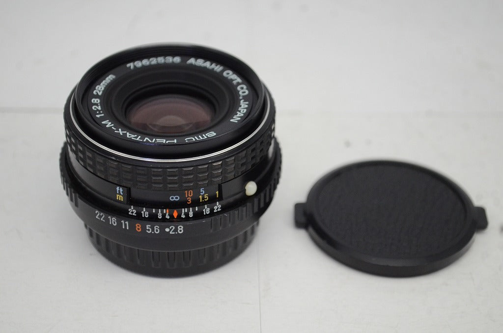 美品 ペンタックス smc PENTAX-M 28mm F2.8 単焦点レンズ 250926j