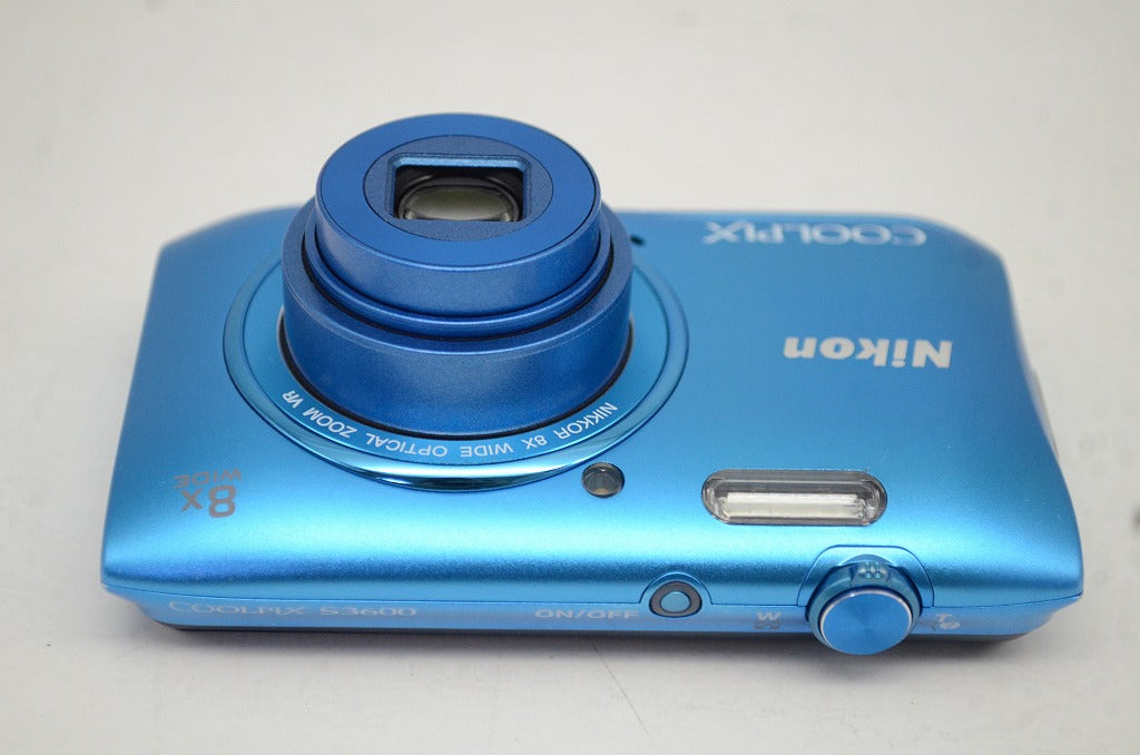 Nikon ニコン COOLPIX S3600 コンパクトデジタルカメラ コバルトブルー 250926m