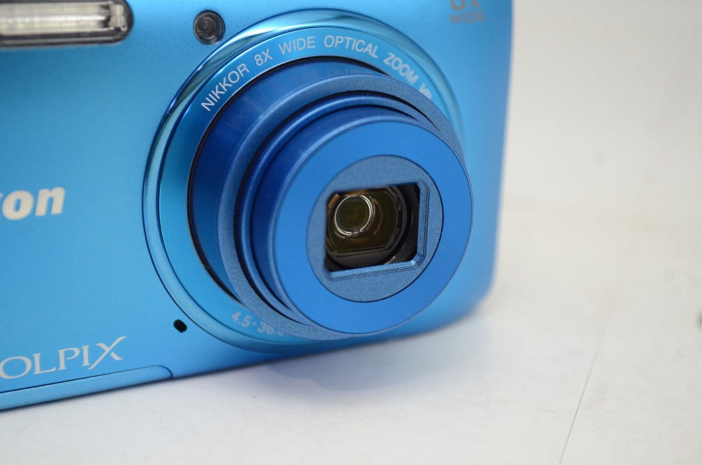 Nikon ニコン COOLPIX S3600 コンパクトデジタルカメラ コバルトブルー 250926m
