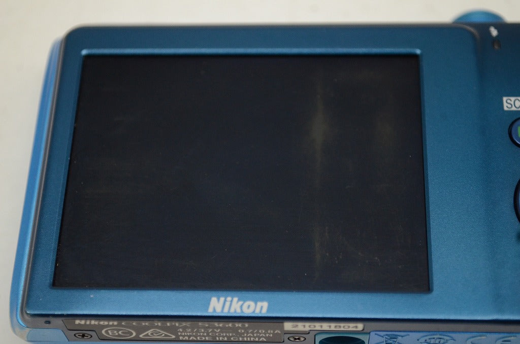 Nikon ニコン COOLPIX S3600 コンパクトデジタルカメラ コバルトブルー 250926m