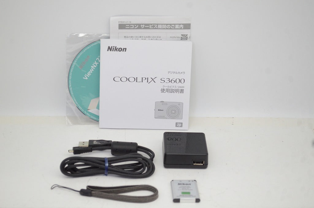 Nikon ニコン COOLPIX S3600 コンパクトデジタルカメラ コバルトブルー 250926m
