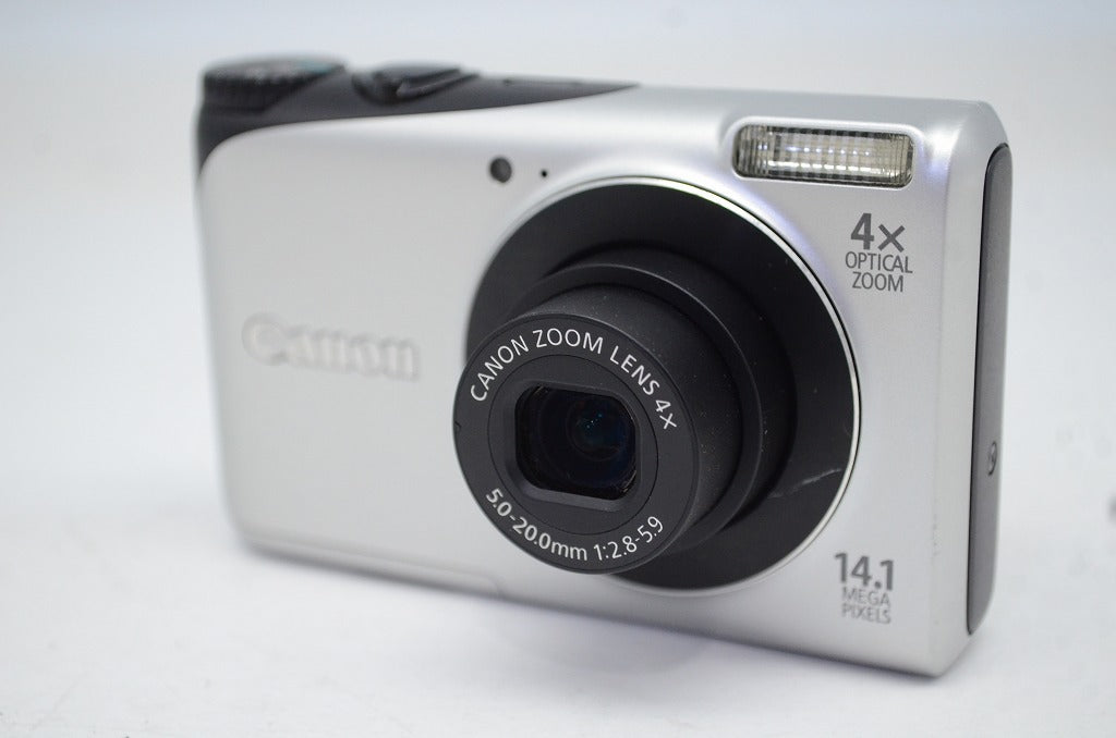 Canon キヤノン PowerShot A2200 コンパクトデジタルカメラ シルバー 元箱付 250927ab
