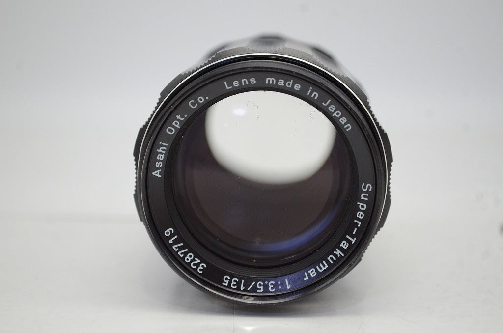 PENTAX ペンタックス Super Takumar 135mm F3.5 M42マウント MF 単焦点レンズ 純正メタルフード付 250926i