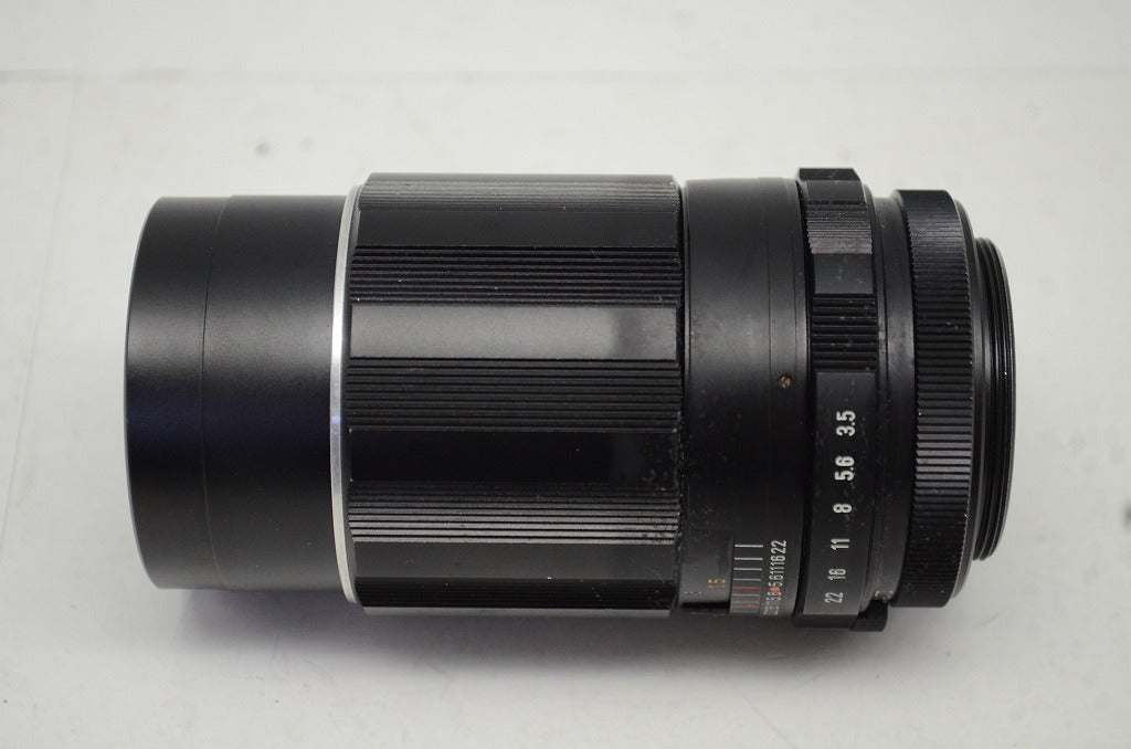 PENTAX ペンタックス Super Takumar 135mm F3.5 M42マウント MF 単焦点レンズ 純正メタルフード付 250926i