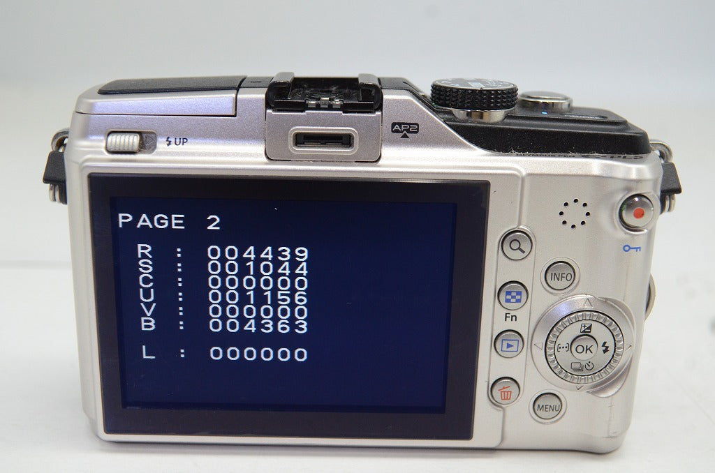 OLYMPUS オリンパス PEN Lite E-PL2 ボディ ミラーレス一眼カメラ シルバー 250927n