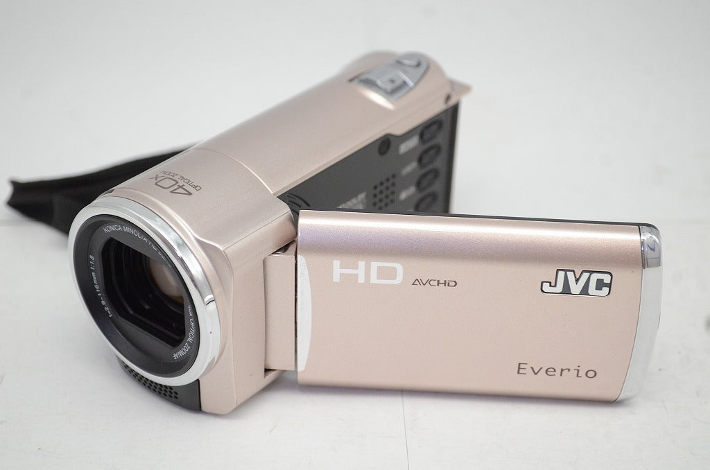 美品 JVC ケンウッド Everio GZ-HM460 デジタルビデオカメラ ピンクゴールド 250927k